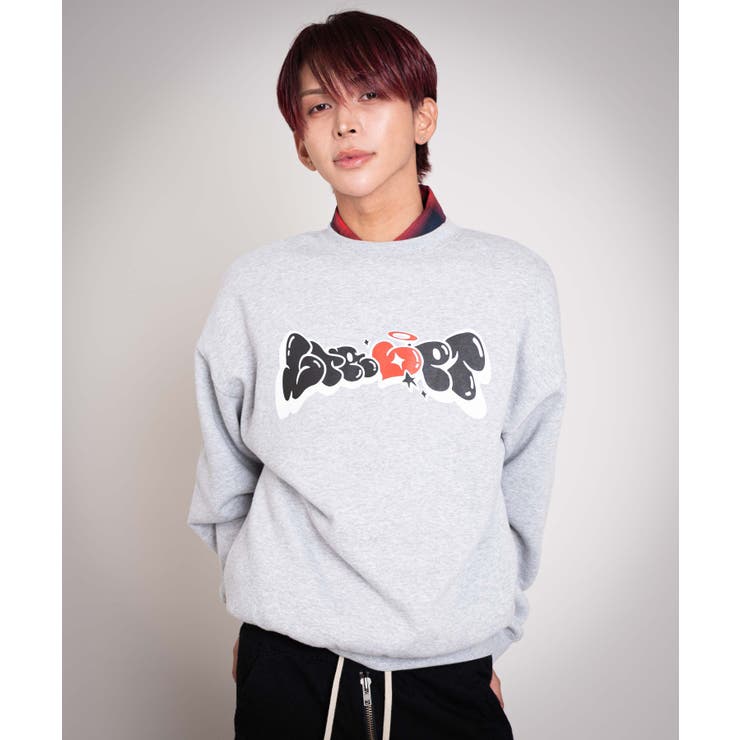 ハートモチーフプルオーバー | WEGO【MEN】 | 詳細画像30 