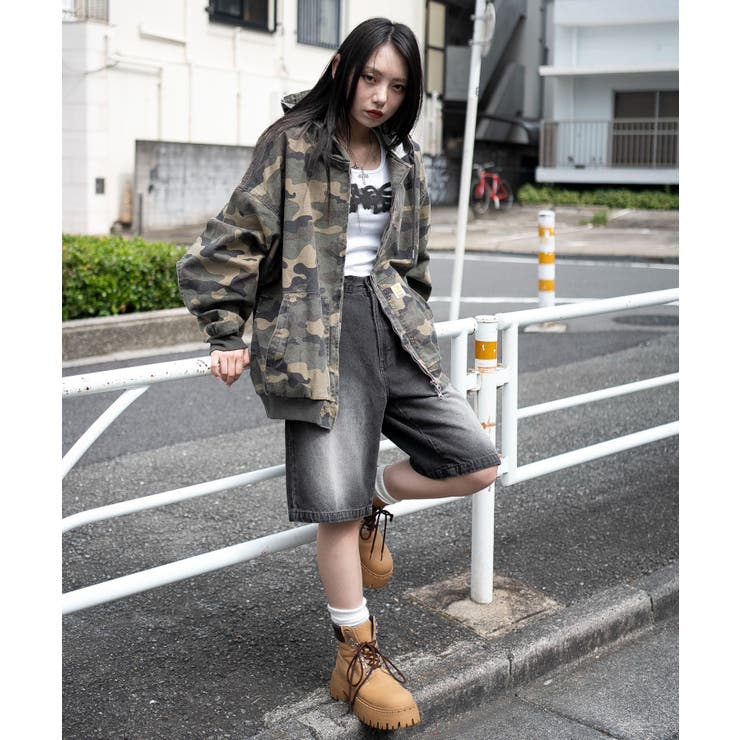 ワーカーズフードブルゾン | WEGO【WOMEN】 | 詳細画像6 