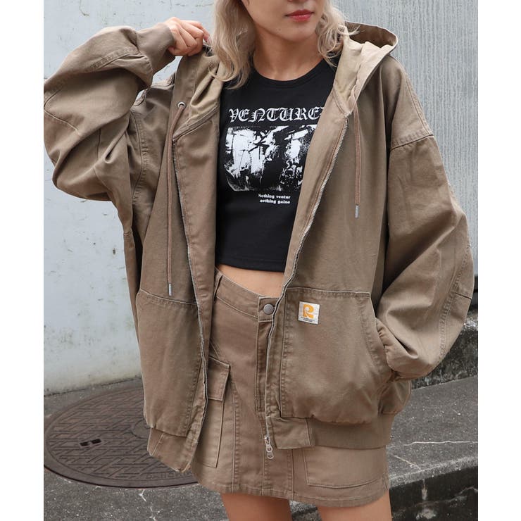 ワーカーズフードブルゾン | WEGO【WOMEN】 | 詳細画像23 