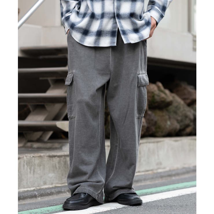 ワイドスウェットカーゴパンツ | WEGO【MEN】 | 詳細画像17 