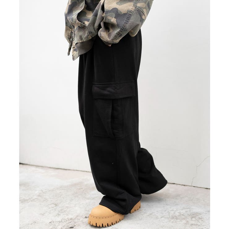 ワイドスウェットカーゴパンツ | WEGO【MEN】 | 詳細画像31 