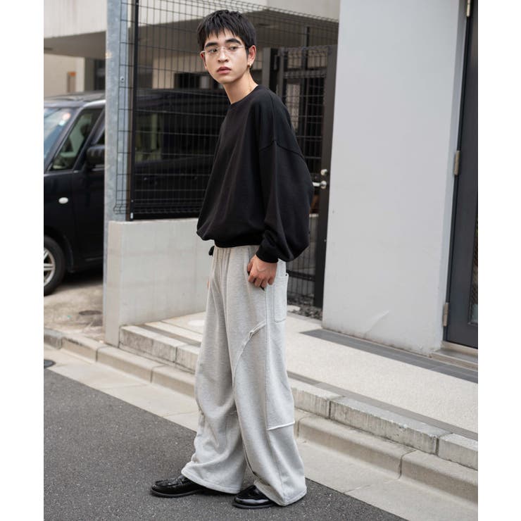 バルーン3Dスウェットパンツ | WEGO【MEN】 | 詳細画像22 