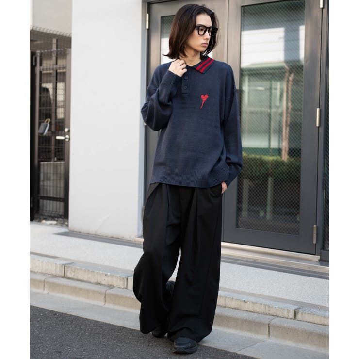 ラインポロニットプルオーバー | WEGO【MEN】 | 詳細画像2 