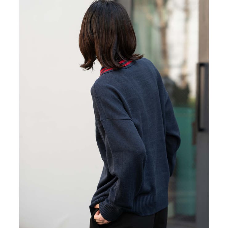 ラインポロニットプルオーバー | WEGO【MEN】 | 詳細画像11 