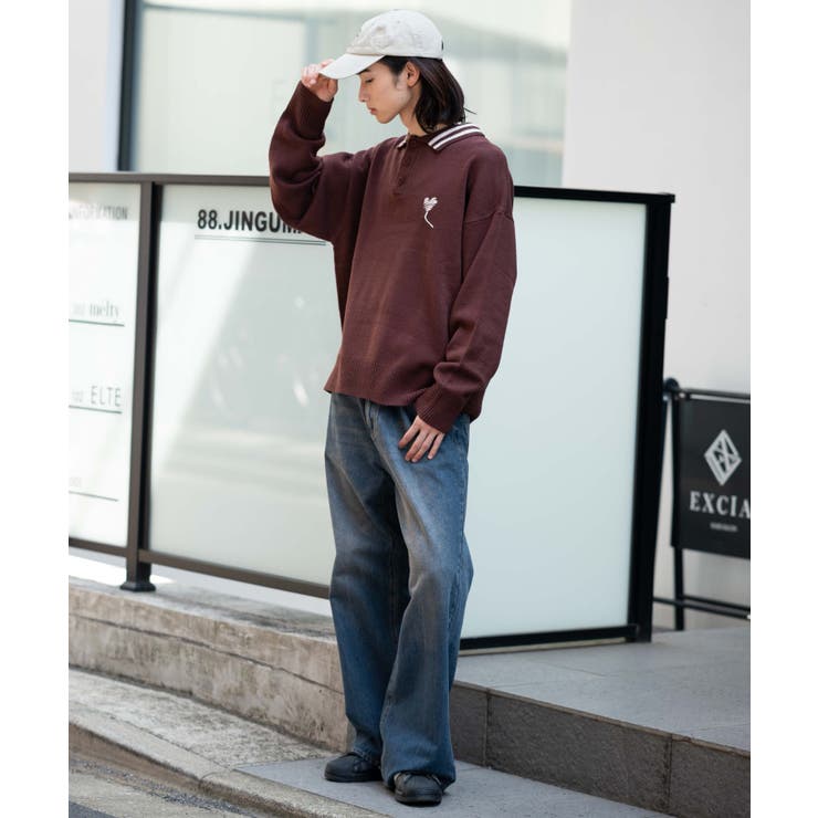 ラインポロニットプルオーバー | WEGO【MEN】 | 詳細画像17 
