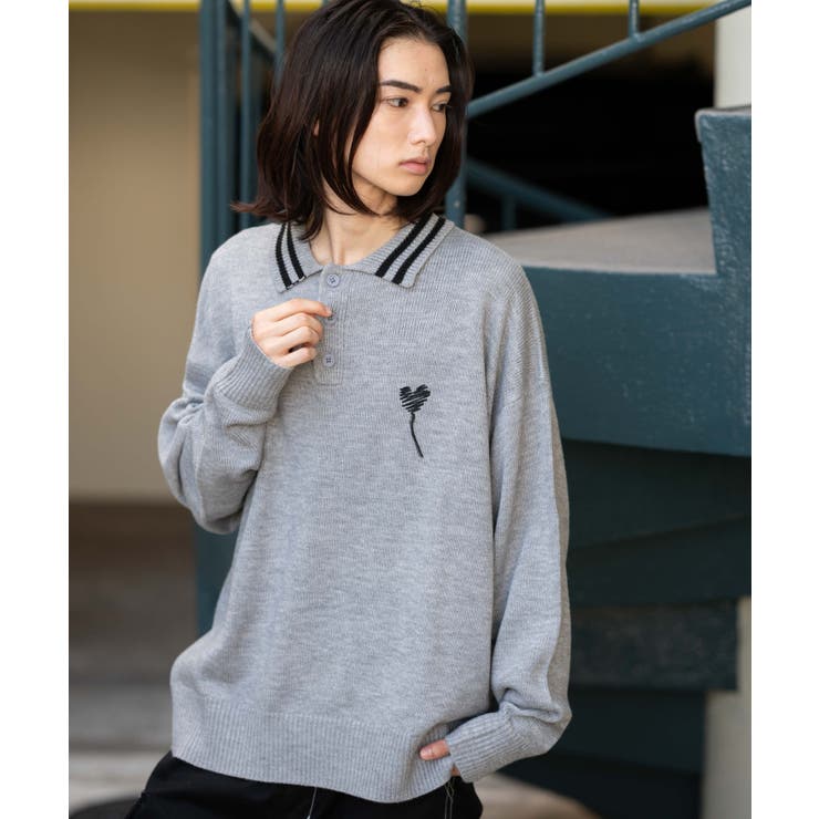 ラインポロニットプルオーバー | WEGO【MEN】 | 詳細画像26 