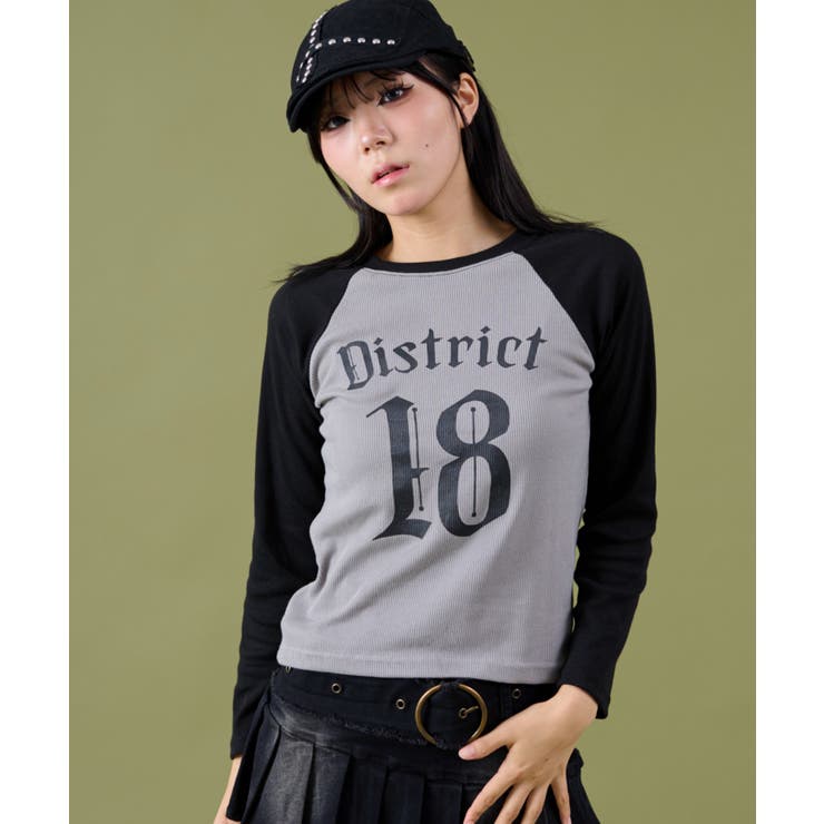 ナンバリングロゴラグランTOP | WEGO【WOMEN】 | 詳細画像9 