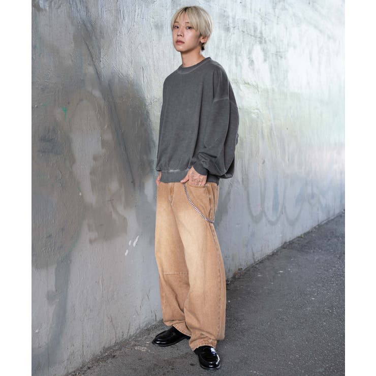 チェーン付きバルーンデニムパンツ | WEGO【MEN】 | 詳細画像19 