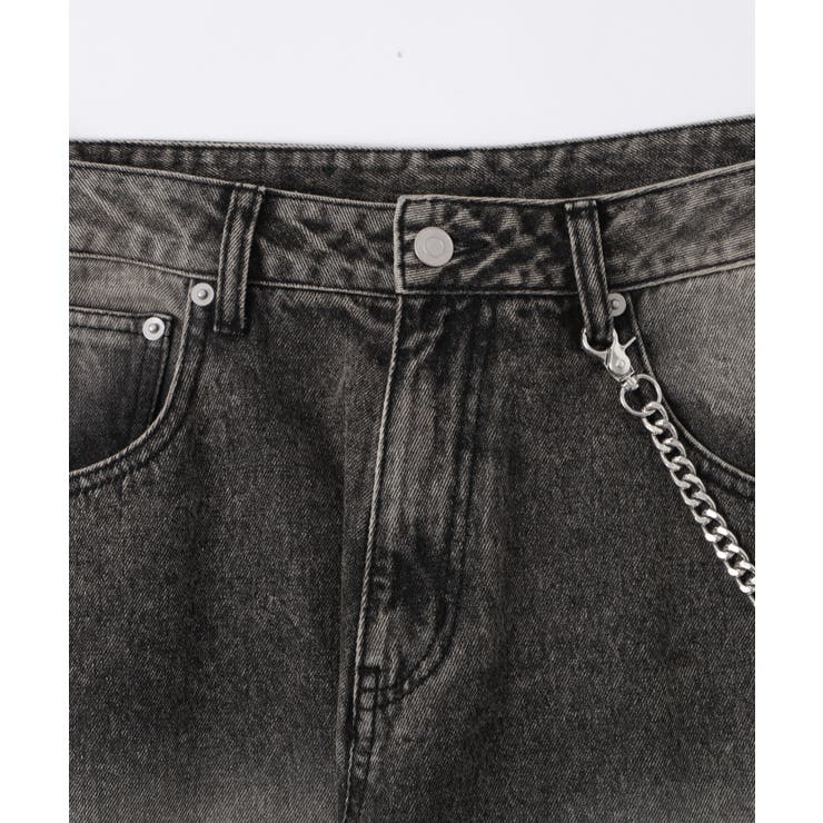 チェーン付きバルーンデニムパンツ | WEGO【MEN】 | 詳細画像30 