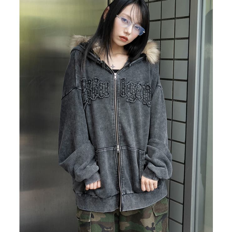 平成ギャル grunge フルジップパーカー y2k グランジ 平成ギャル 平成ギャル grunge フルジップパーカー y2k グランジ 平成ギャル
