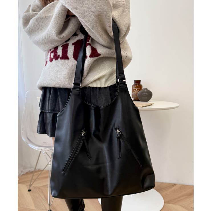 トライアングルトート | WEGO【MEN】 | 詳細画像9 