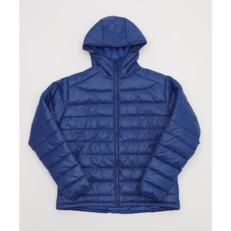 ブルー | コンパクトフィットパファーフーディー | WEGO【MEN】