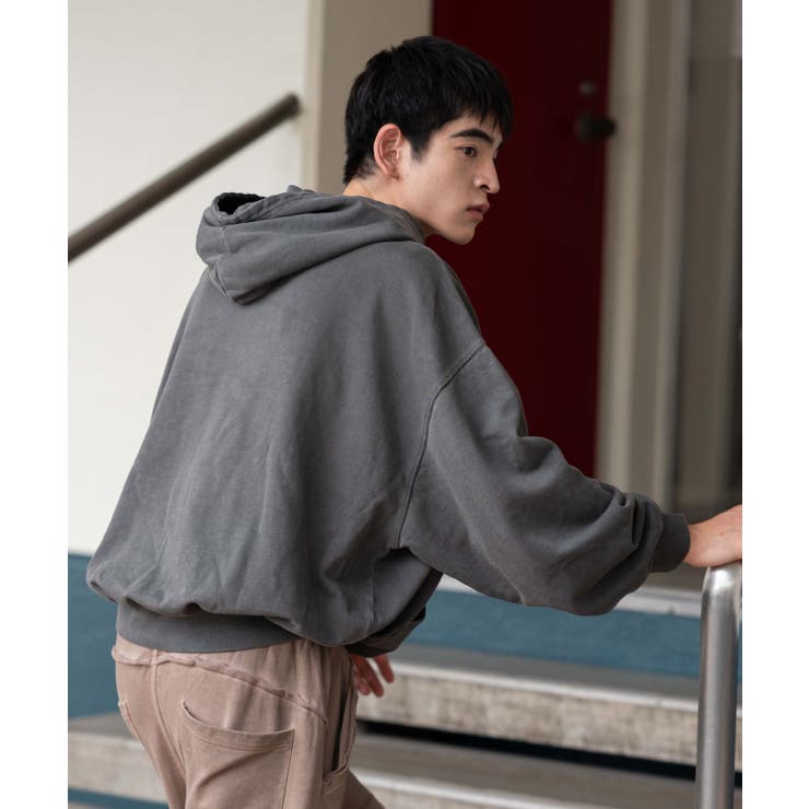 バルーンクロップドプルパーカー | WEGO【MEN】 | 詳細画像16 