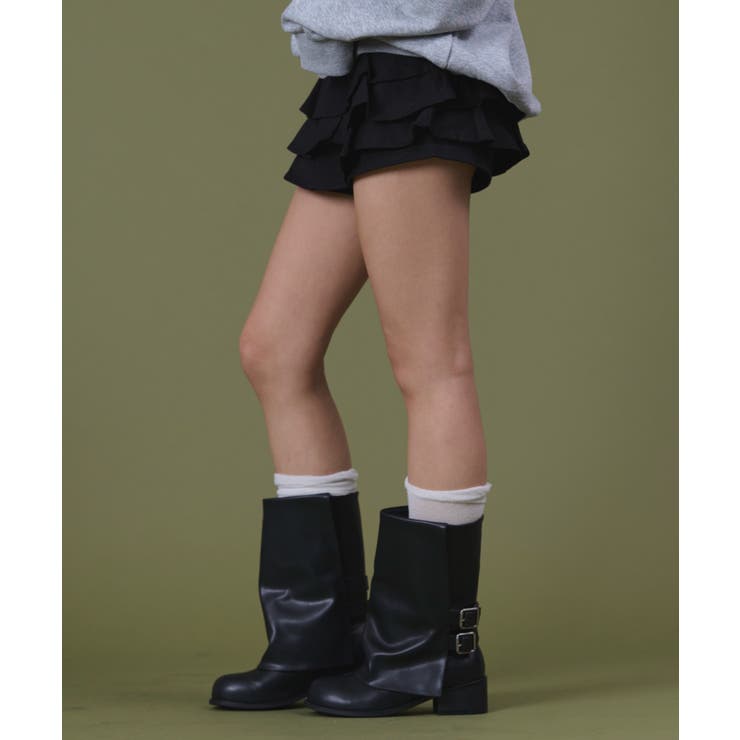 バックルミドルブーツ | WEGO【WOMEN】 | 詳細画像3 