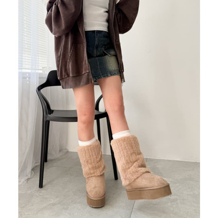 2wayムートンタッチブーツ | WEGO【WOMEN】 | 詳細画像10 