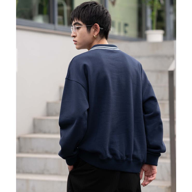 モチーフロゴポロスウェット | WEGO【MEN】 | 詳細画像10 