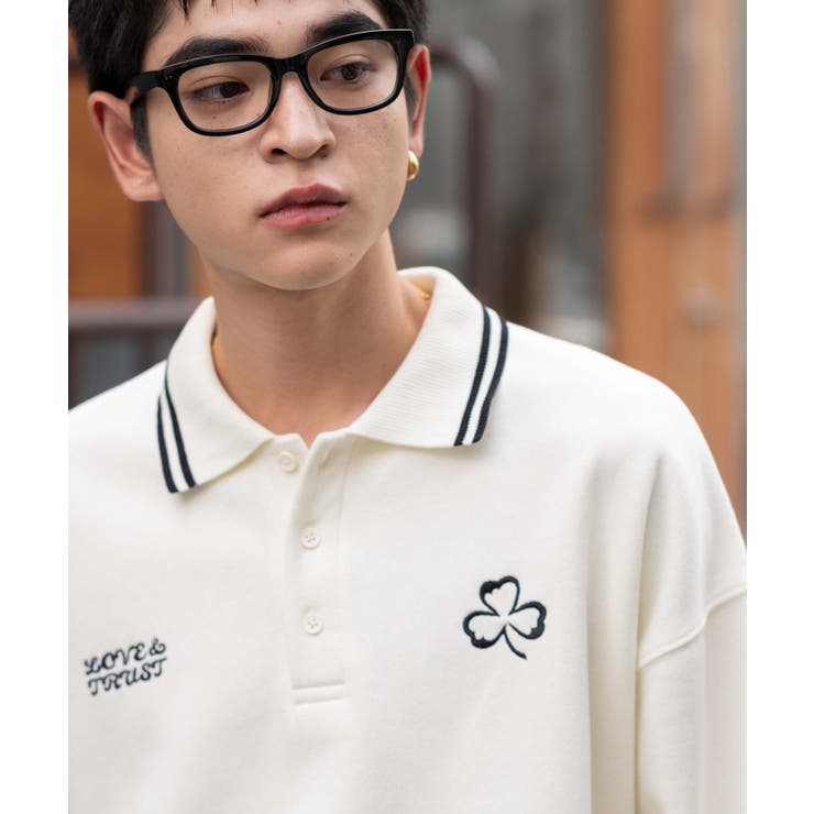 モチーフロゴポロスウェット | WEGO【MEN】 | 詳細画像14 