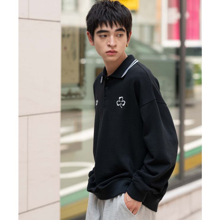 モチーフロゴポロスウェット | WEGO【MEN】 | 詳細画像17 