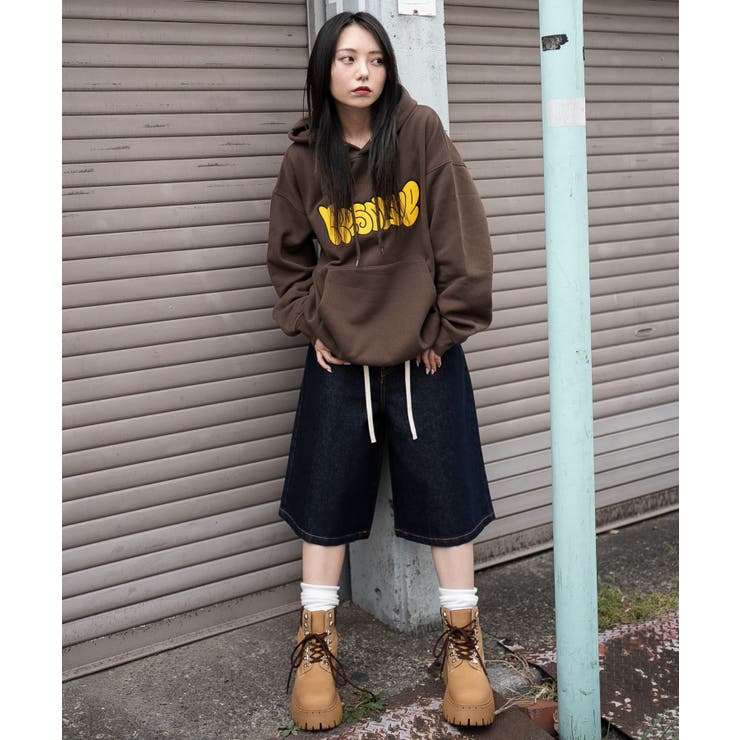 グラフィックロゴプルパーカー | WEGO【MEN】 | 詳細画像5 