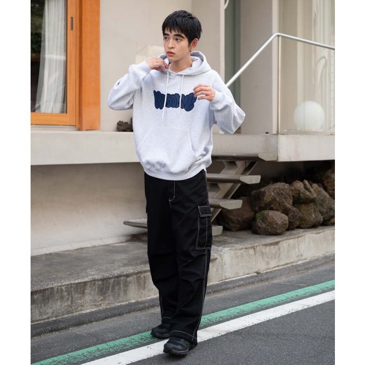 グラフィックロゴプルパーカー | WEGO【MEN】 | 詳細画像7 