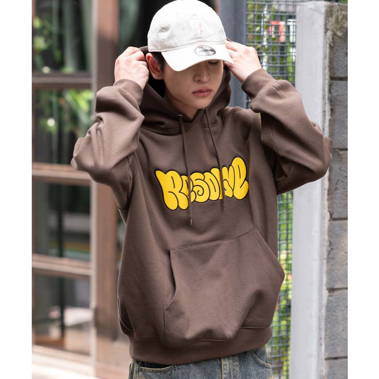 グラフィックロゴプルパーカー | WEGO【MEN】 | 詳細画像23 