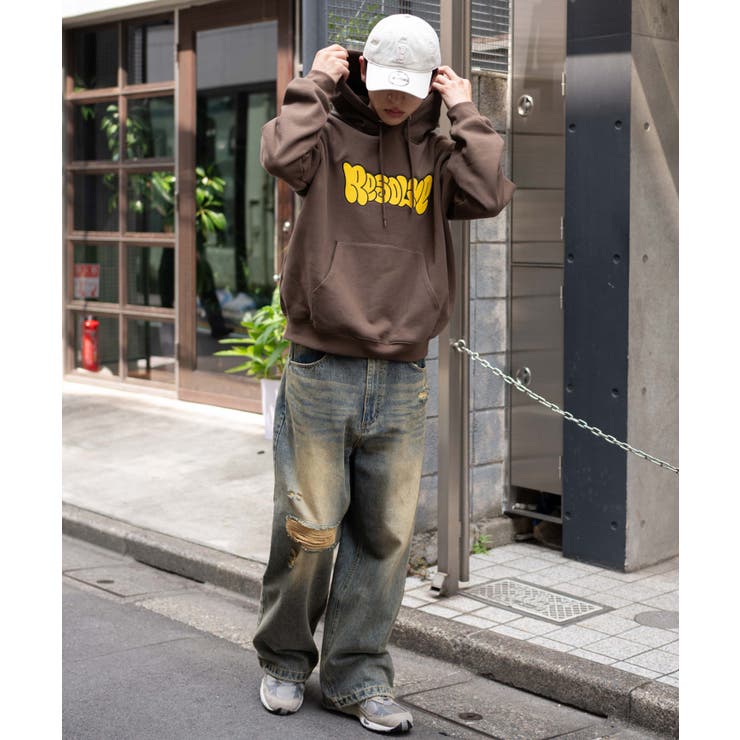 グラフィックロゴプルパーカー | WEGO【MEN】 | 詳細画像24 