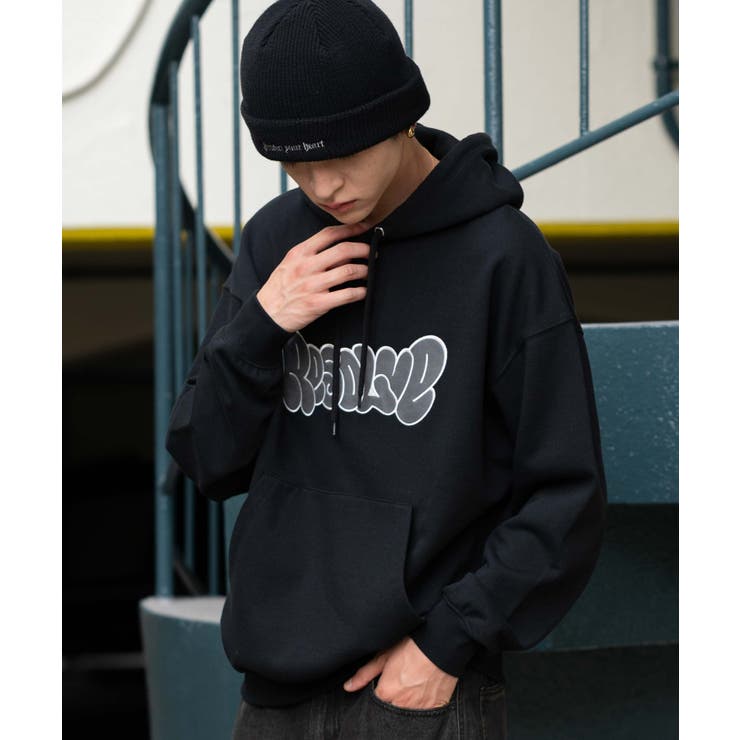 グラフィックロゴプルパーカー | WEGO【MEN】 | 詳細画像37 