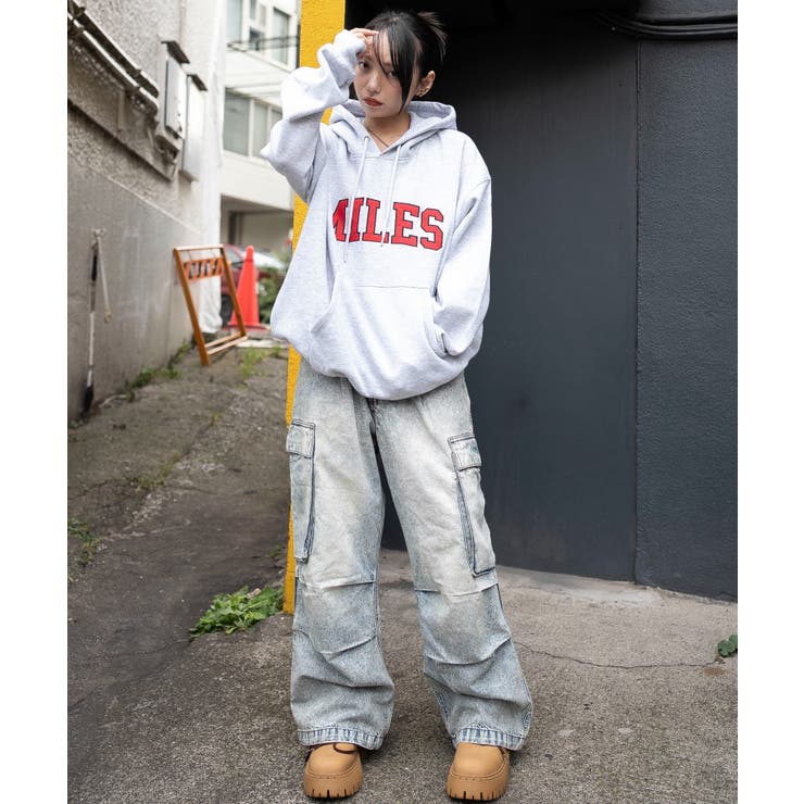 グラフィックロゴプルパーカー | WEGO【MEN】 | 詳細画像46 