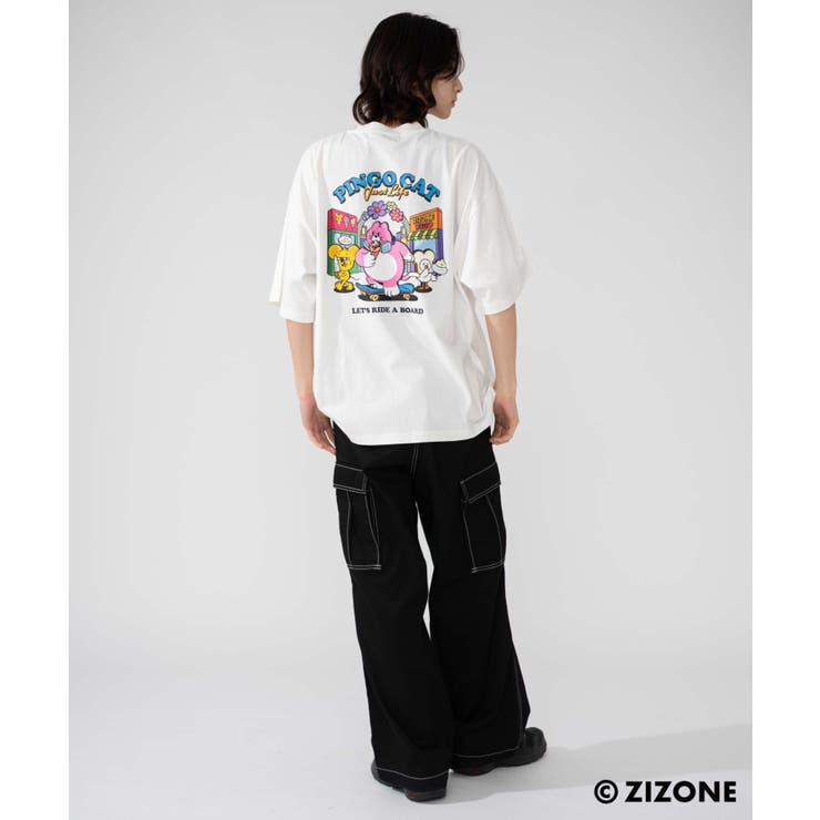 別注ZIZONEグラフィックT(SS)[品番：WG010096234]｜WEGO【MEN