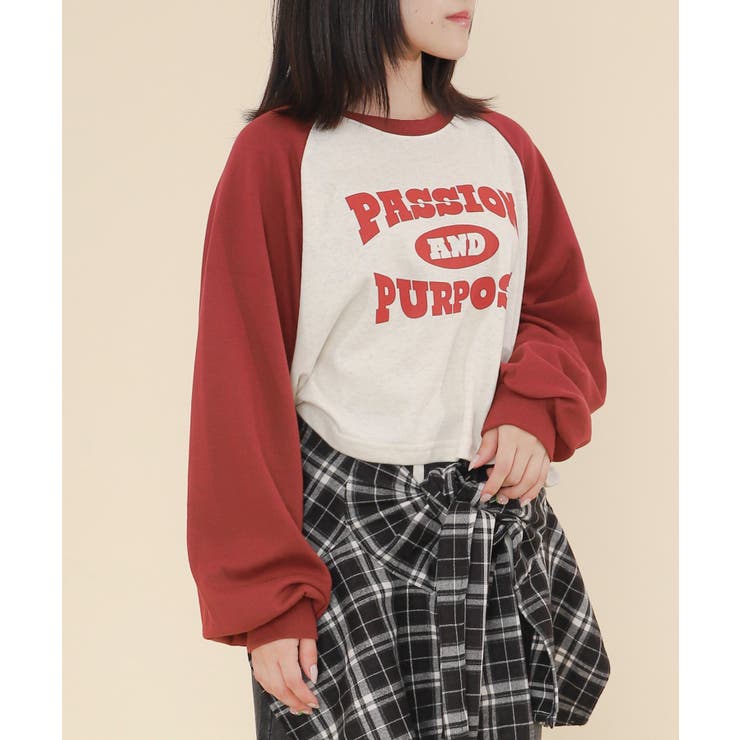 ラグランカレッジPO | WEGO【WOMEN】 | 詳細画像4 