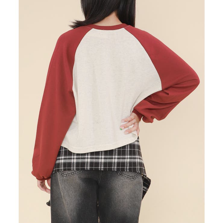 ラグランカレッジPO | WEGO【WOMEN】 | 詳細画像5 