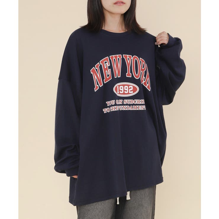 NEWYORKロゴプルオーバー | WEGO【WOMEN】 | 詳細画像5 