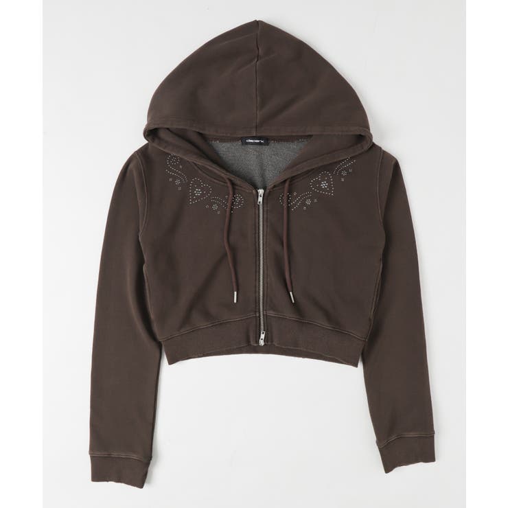 スタッズデザインWジップPK | WEGO【WOMEN】 | 詳細画像1 