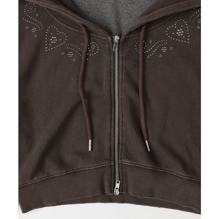 スタッズデザインWジップPK | WEGO【WOMEN】 | 詳細画像8 