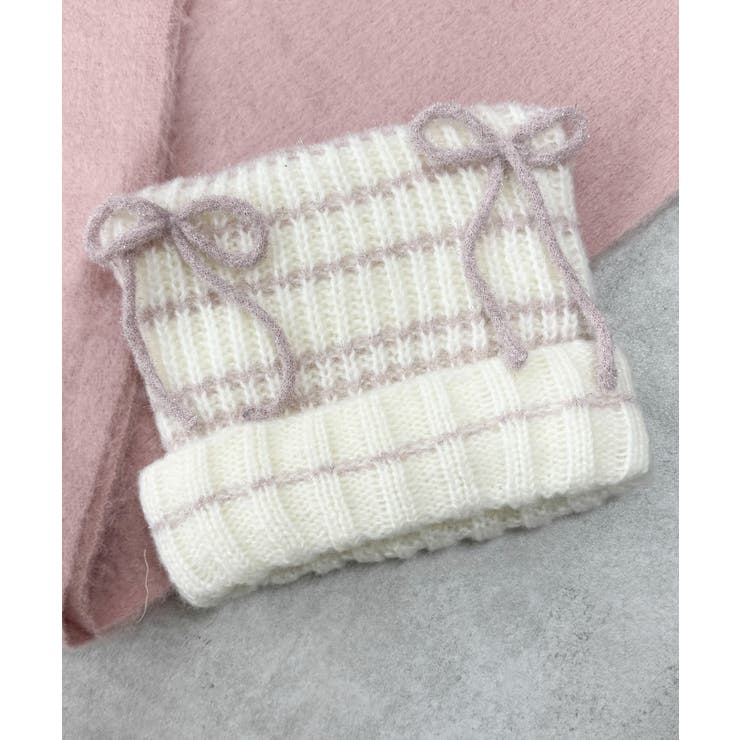 ラメリボンネコミミニットキャップ | WEGO【MEN】 | 詳細画像4 