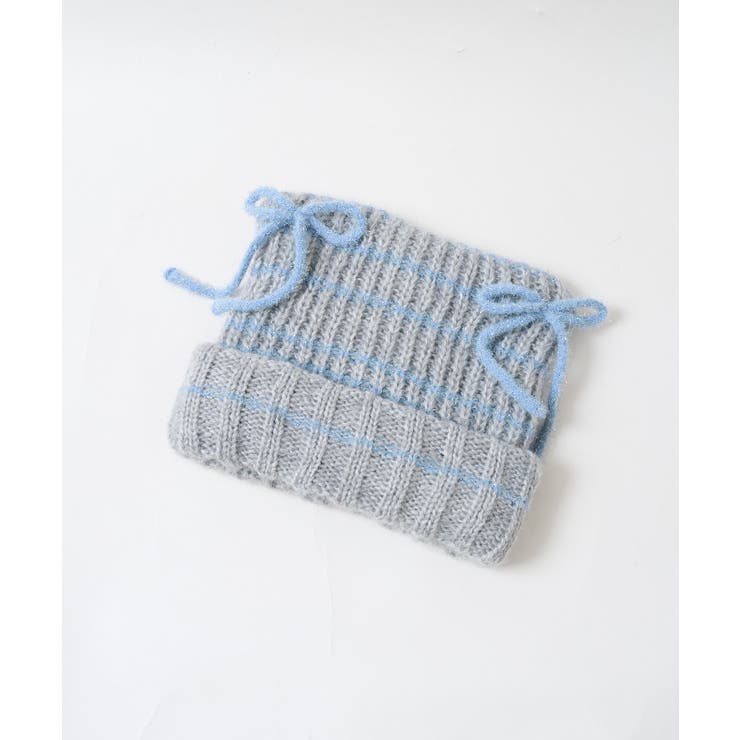 ラメリボンネコミミニットキャップ | WEGO【MEN】 | 詳細画像12 