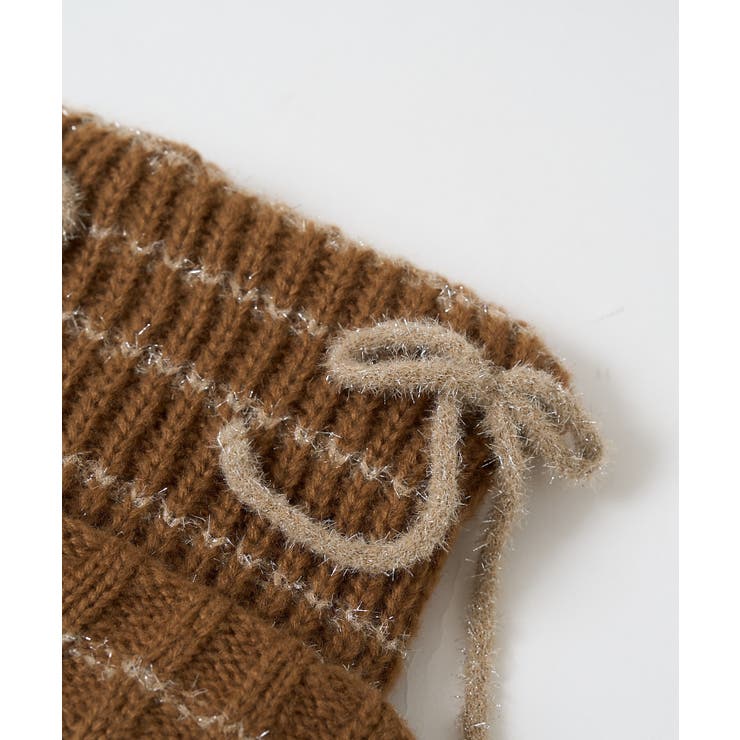 ラメリボンネコミミニットキャップ | WEGO【MEN】 | 詳細画像15 