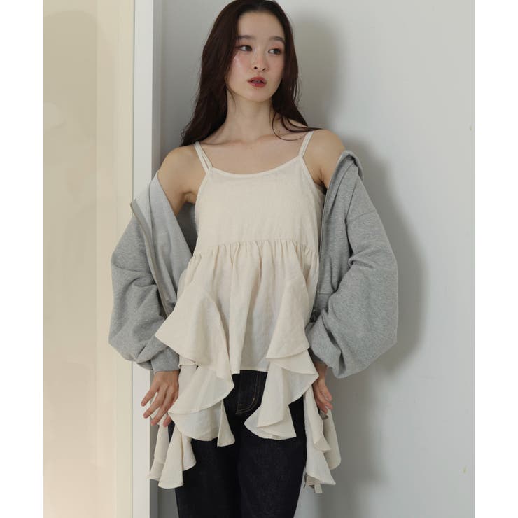 イレヘムフリルキャミワンピース | WEGO【WOMEN】 | 詳細画像15 