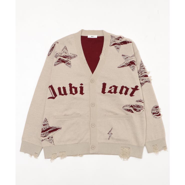 ダメージジャガードカーディガン | WEGO【MEN】 | 詳細画像23 