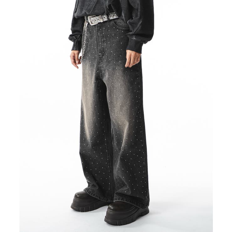 STONE 　デニムパンツ Amazon.co.jp: [シャカウェア] デニムパンツ ジーンズ ストーン