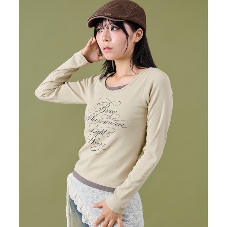レイヤードグラフィックTOP | WEGO【WOMEN】 | 詳細画像5 