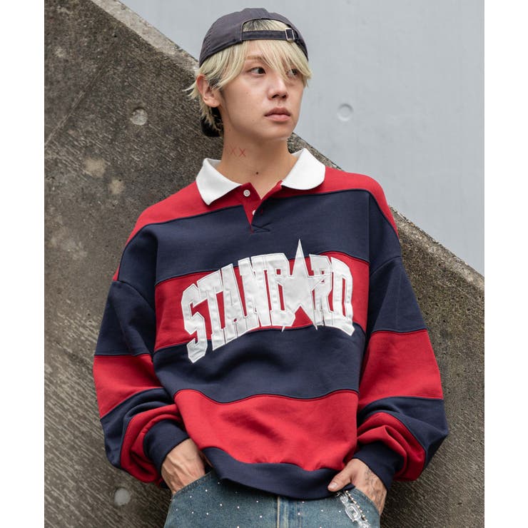 ワイン | カレッジロゴラガースウェット | WEGO【MEN】