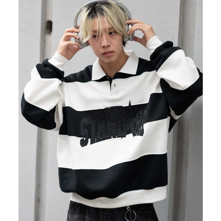 ホワイト | カレッジロゴラガースウェット | WEGO【MEN】