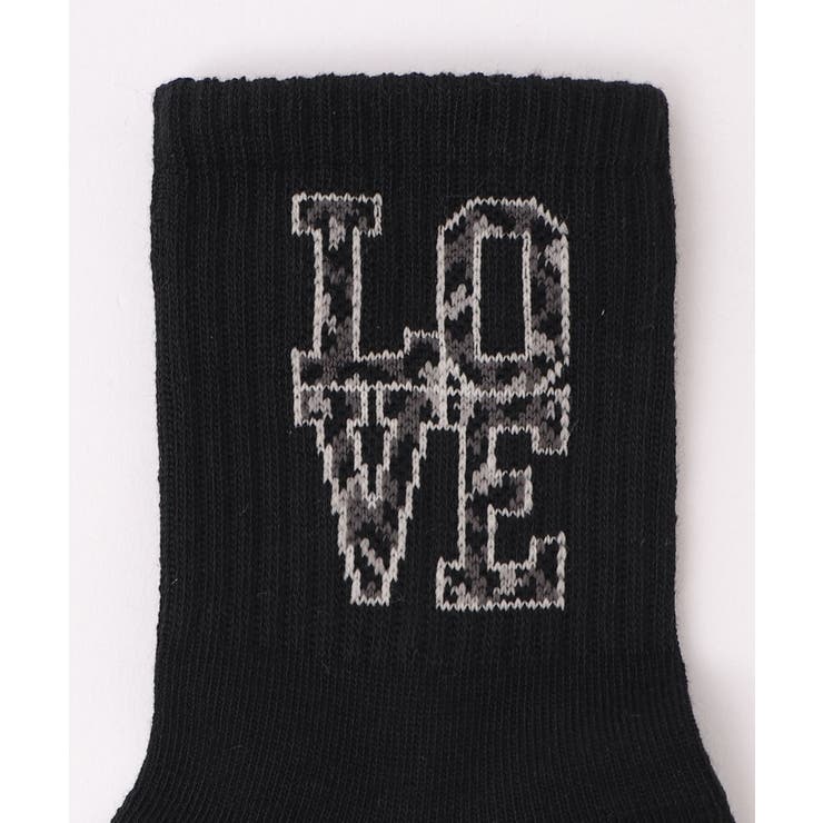 LOVEロゴソックス | WEGO【WOMEN】 | 詳細画像7 