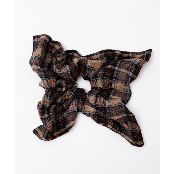 Lチェックスクエアシュシュ | WEGO【WOMEN】 | 詳細画像3 