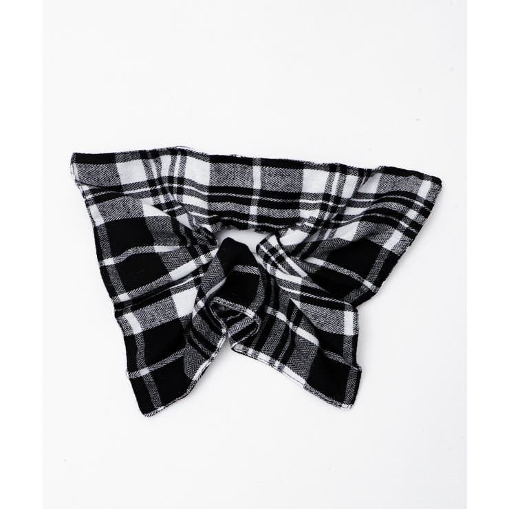 Lチェックスクエアシュシュ | WEGO【WOMEN】 | 詳細画像5 