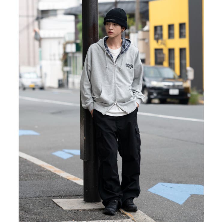バービー チェックZIPパーカー[品番：WG010096339]｜WEGO【MEN
