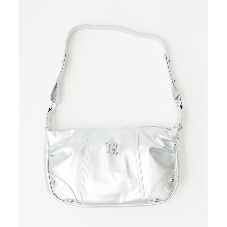 シルバー | メタルパーツハーフムーンバッグ | WEGO【WOMEN】