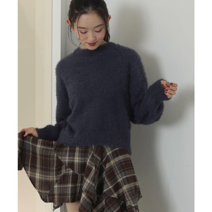 シャギーニットプルオーバー | WEGO【WOMEN】 | 詳細画像1 