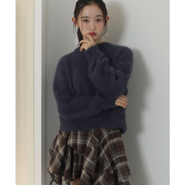 シャギーニットプルオーバー | WEGO【WOMEN】 | 詳細画像9 